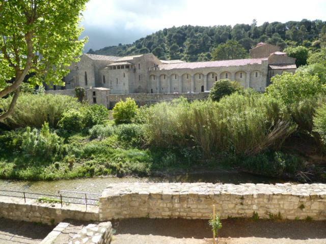 Maison De Caractere Face A L Abbaye De Lagrasse Villa Exteriör bild